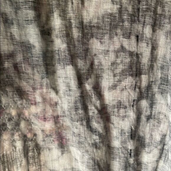 Black and White Tie-Dye Kimono Cardigan - Picture 3 of 6